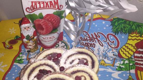 Рулет из бисквита «Бабушкина радость» – идеальный десерт к Новому году