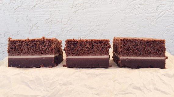 Шоколадный Волшебный Кекс: Трехслойный Magic Cake с Нежным Заварным Кремом
