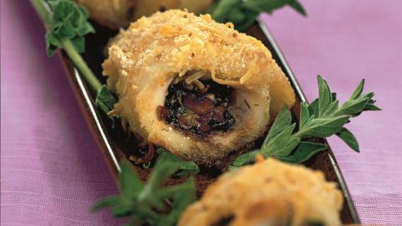 Праздничные рулетики из палтуса с грибной начинкой — изысканное и вкусное блюдо для особых случаев