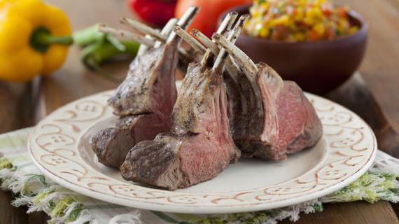 Вкусный и острый рецепт бараньих ребрышек с томатной сальсой