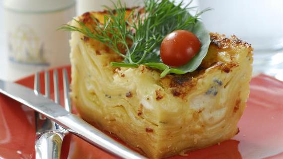 Вкусная лазанья с трёхслойным сыровым сочетанием