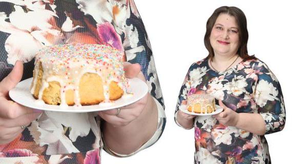 Изысканный пасхальный кулич, приготовленный по семейному рецепту Оксаны Лебедь