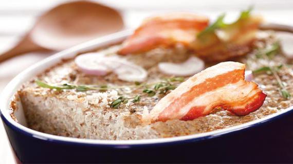 Традиционный русский крупеник - вкусная запеканка из гречневой каши