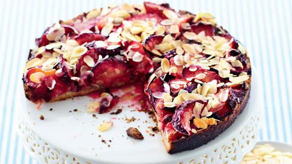 Вкуснейшая кростата с сочными сливами