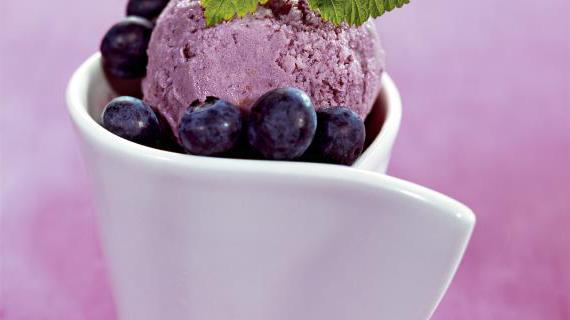 Вкуснейшее черничное парфе домашнего приготовления
