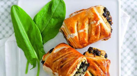 Вкуснейшие слойки с необычной щавелевой начинкой