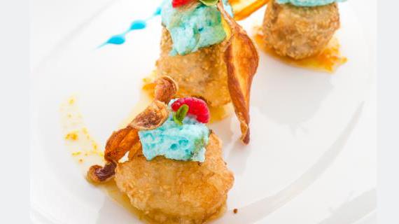 Вкусные бананы, запеченные с медом и кунжутом