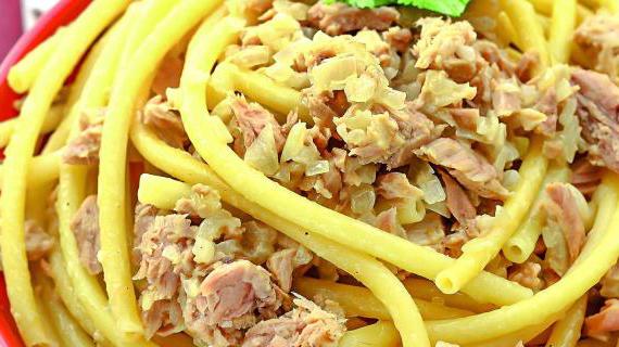 Вкусные макароны «по-флотски» с тунцом для сытного обеда