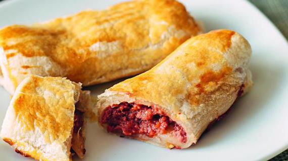 Вкусные мясные пирожки за полчаса