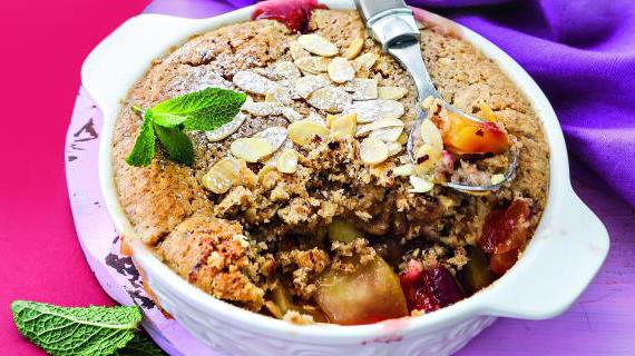 Вкусный фруктовый коблер - простой рецепт для всей семьи